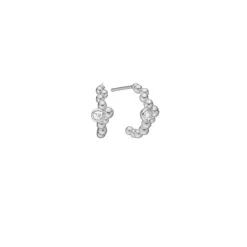 Aagaard - Halber Reif mit Gedankenblasen und Zirkonen in Silber