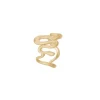 Aagaard - Schlangenring mit matter Oberfläche in vergoldeter Ausführung silber