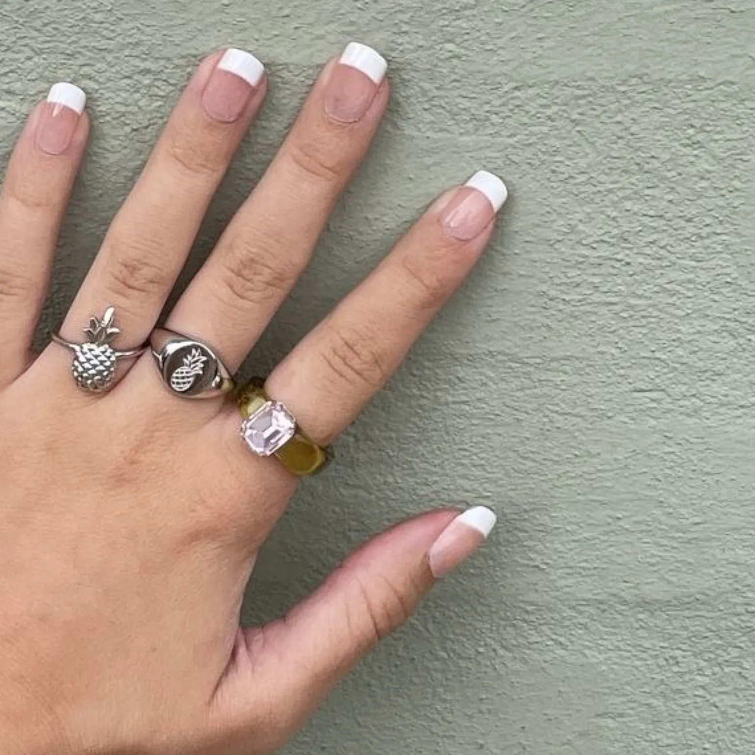 Anna Briand x Sistie - Siegelring Ananas in Silber