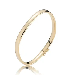 Armreif mit abgerundeten Ecken von BNH aus 8 kt. Gold