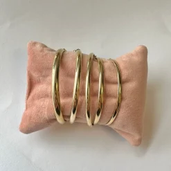 Armreifen Amerikaner aus BNH in 8 kt. Gold