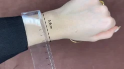 Armreifen Amerikaner aus BNH in 8 kt. Gold