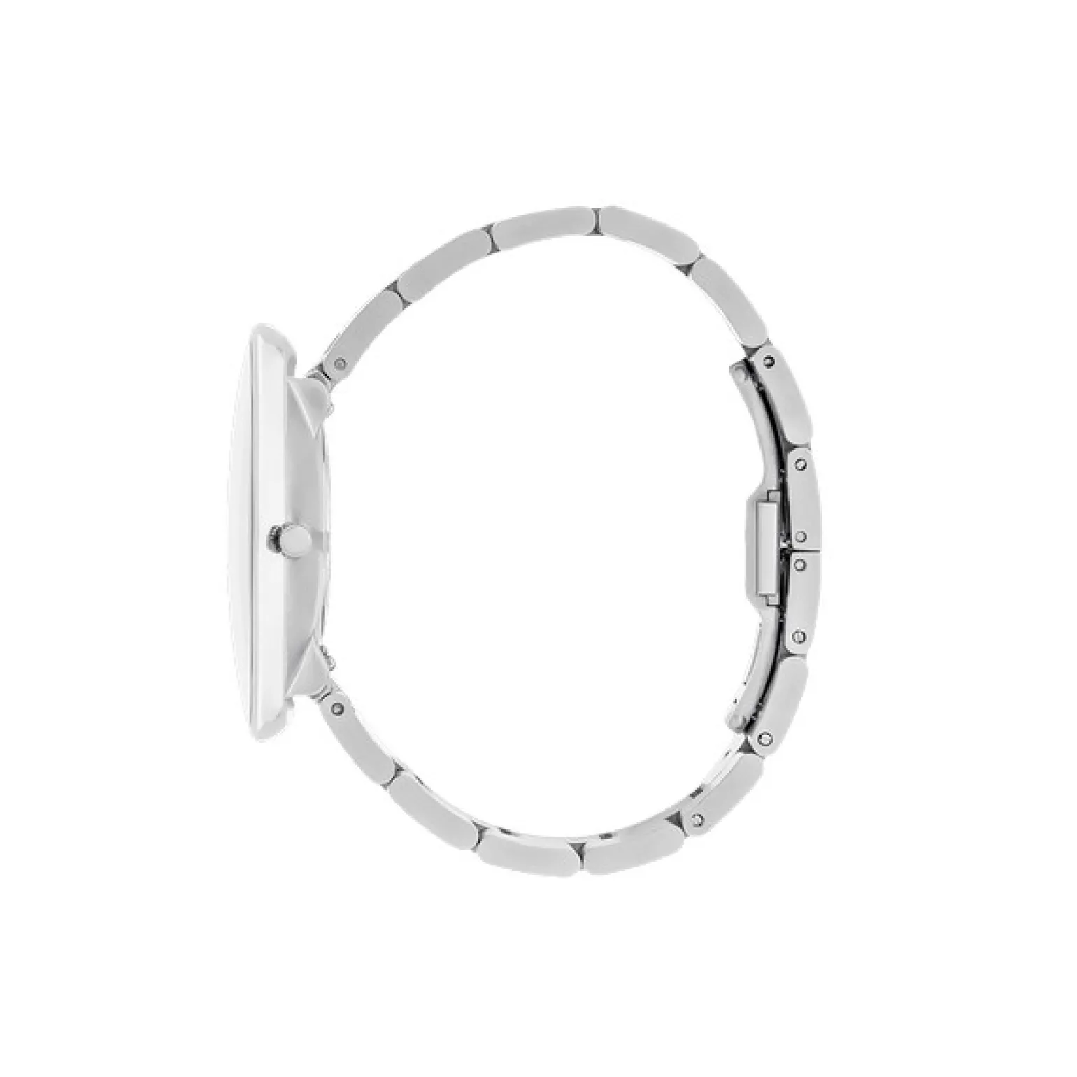 Arne Jacobsen - Rathausuhr mit grünem Zifferblatt und Stahlarmband Ø40