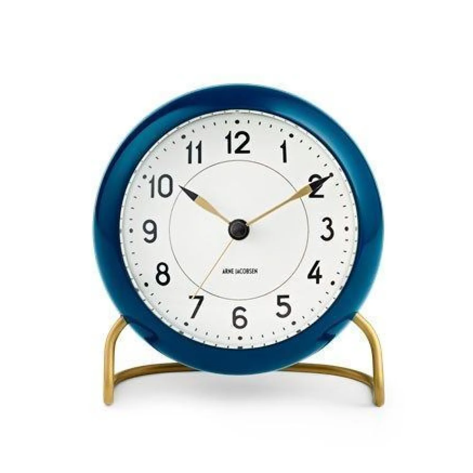 Arne Jacobsen - Station Bordur - Petroleum blau