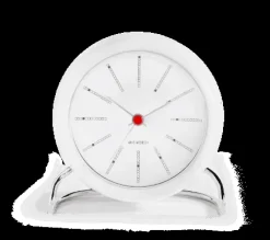 Arne Jacobsen Banker-Wecker - Weiß
