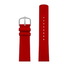 Arne Jacobsen Uhrenarmband - Rotes Lederarmband