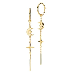 Bella x Sistie - Bella-Ohrringe aus vergoldete recyceltem Silber**