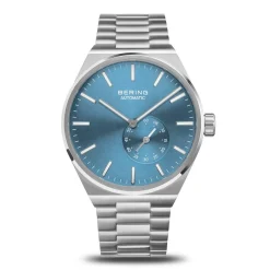 Bering - Automatische Herrenuhr aus gebürstetem Stahl 41 mm