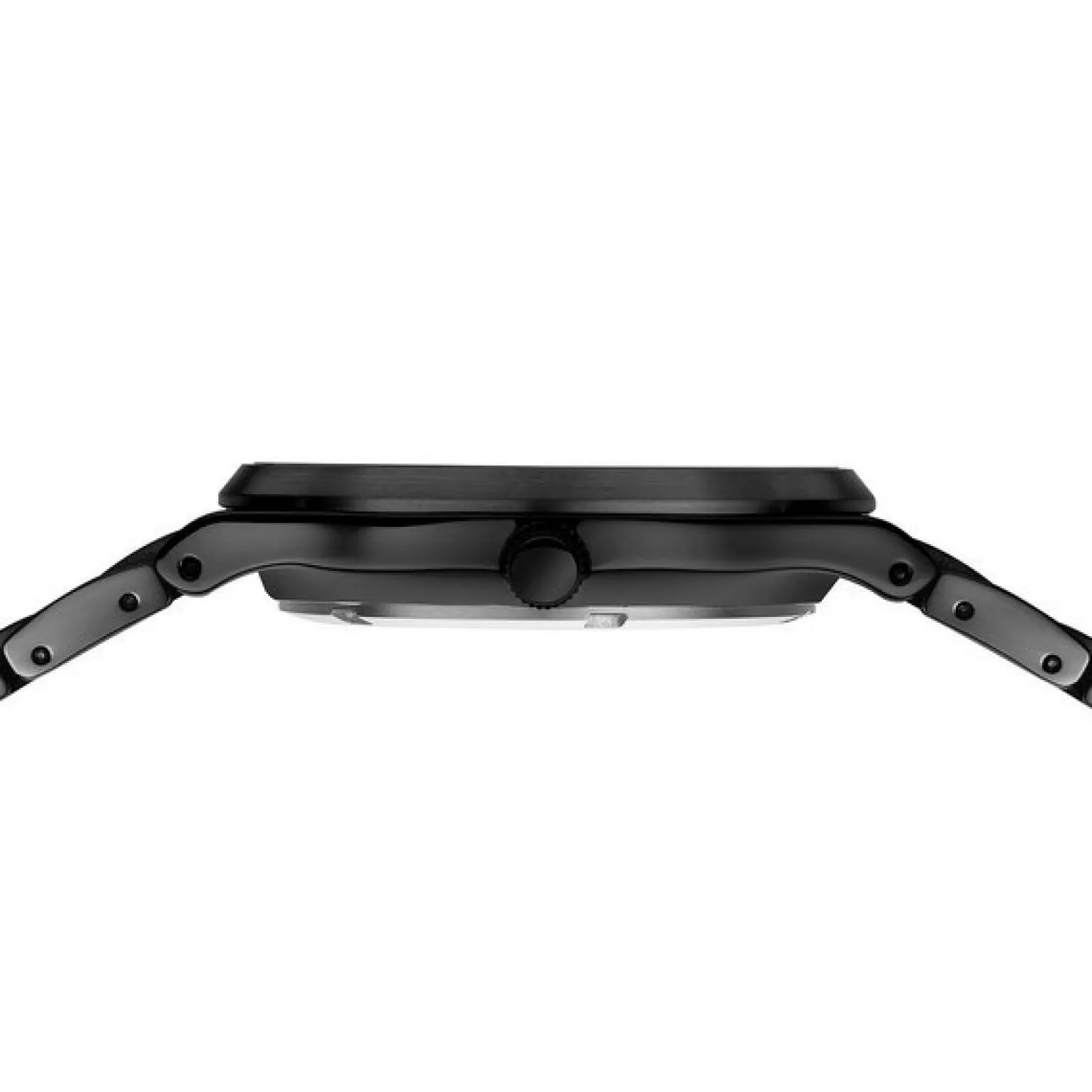 Bering - Herren-Solaruhr in gebürstetem Schwarz mit blauem Zifferblatt Ø39 mm