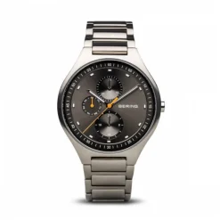 Bering - Herrenuhr aus Titan in gebürstetem Stahl 41 mm