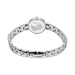 Bering - Klassische Damenuhr aus poliertem Stahl Ø22 mm