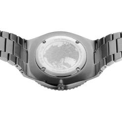 Bering - Klassische Herrenuhr in gebürstetem Grau mit grauem Zifferblatt
