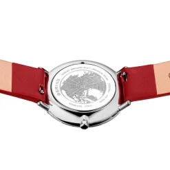 Bering - Ultra Slim Damenuhr aus poliertem Stahl Ø29 mm
