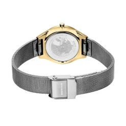 Bering - Ultra Slim Damenuhr in Gold- und Silberfarben 29 mm
