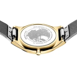 Bering - Ultra Slim Damenuhr in Gold- und Silberfarben 29 mm