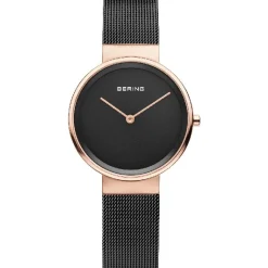 Bering Klassische Damenuhr in poliertem/gebürstetem Roségold