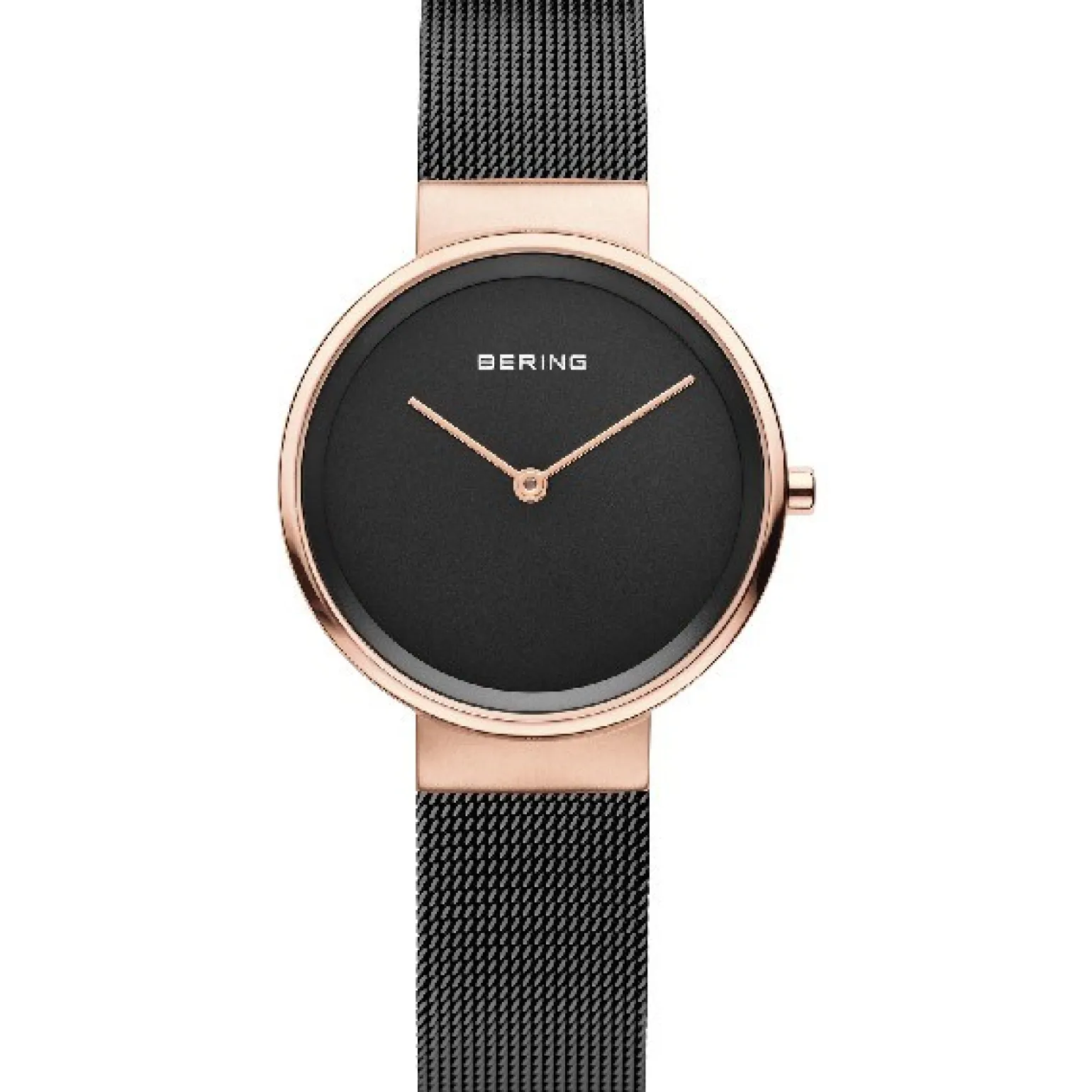 Bering Klassische Damenuhr in poliertem/gebürstetem Roségold