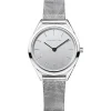 Bering Ultra Slim Unisex-Uhr in poliertem Silber