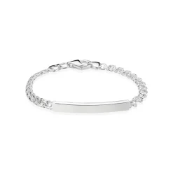 Bismark-Halskette und Armband aus Silber (Verschiedene Größen und Längen)