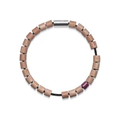 Black Sun CAPE HATTERAS LIGHTHOUSE, US. schwarzes Nylon und Perlen mit silberner Spange