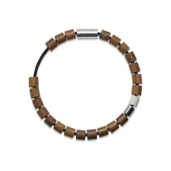 Black Sun MAVERICK'S, CALIFORNIA schwarzes Nylon und passende Perlen mit Silberverschluss