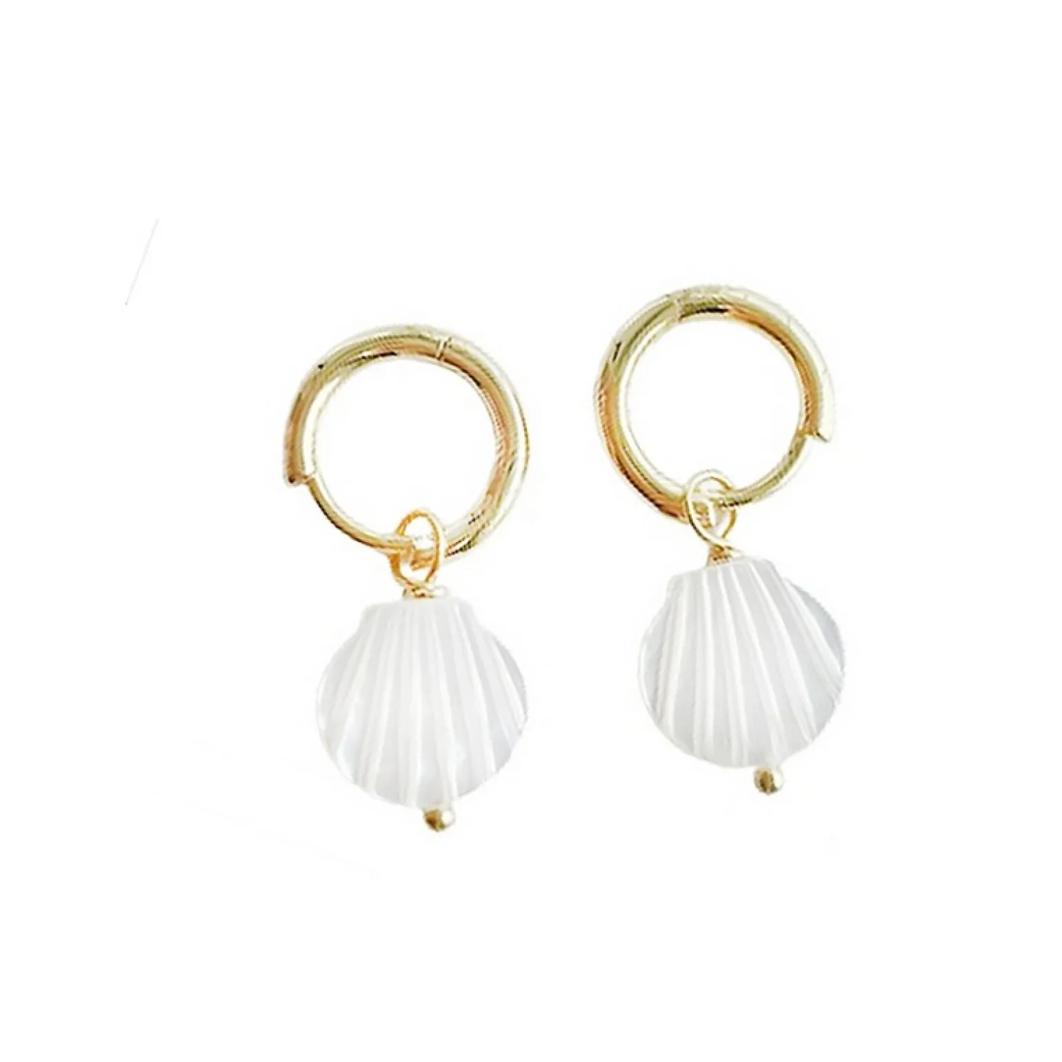 ByBirch - Ofelia Ohrring aus vergoldete silber mit Perle