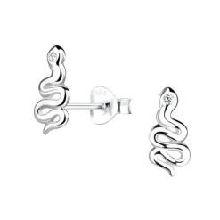 ByBirch - Ohrringe aus silber mit Schlange