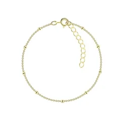 ByBirch Kinder - Armband aus vergoldete silber mit Satellitenkette