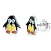 ByBirch Kinder - Ohrringe aus silber mit Pinguin