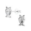 ByBirch Kinder - Ohrringe aus silber mit Eule