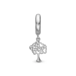 Christina Collect - Baum der Herzen Charme i silber