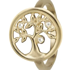 Christina Collect - Baum des Lebens Vergoldeter Ring