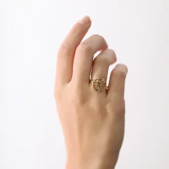 Christina Collect - Baum des Lebens Vergoldeter Ring