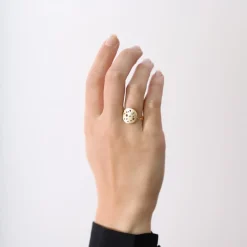 Christina Collect - Der Mond Vergoldeter Ring