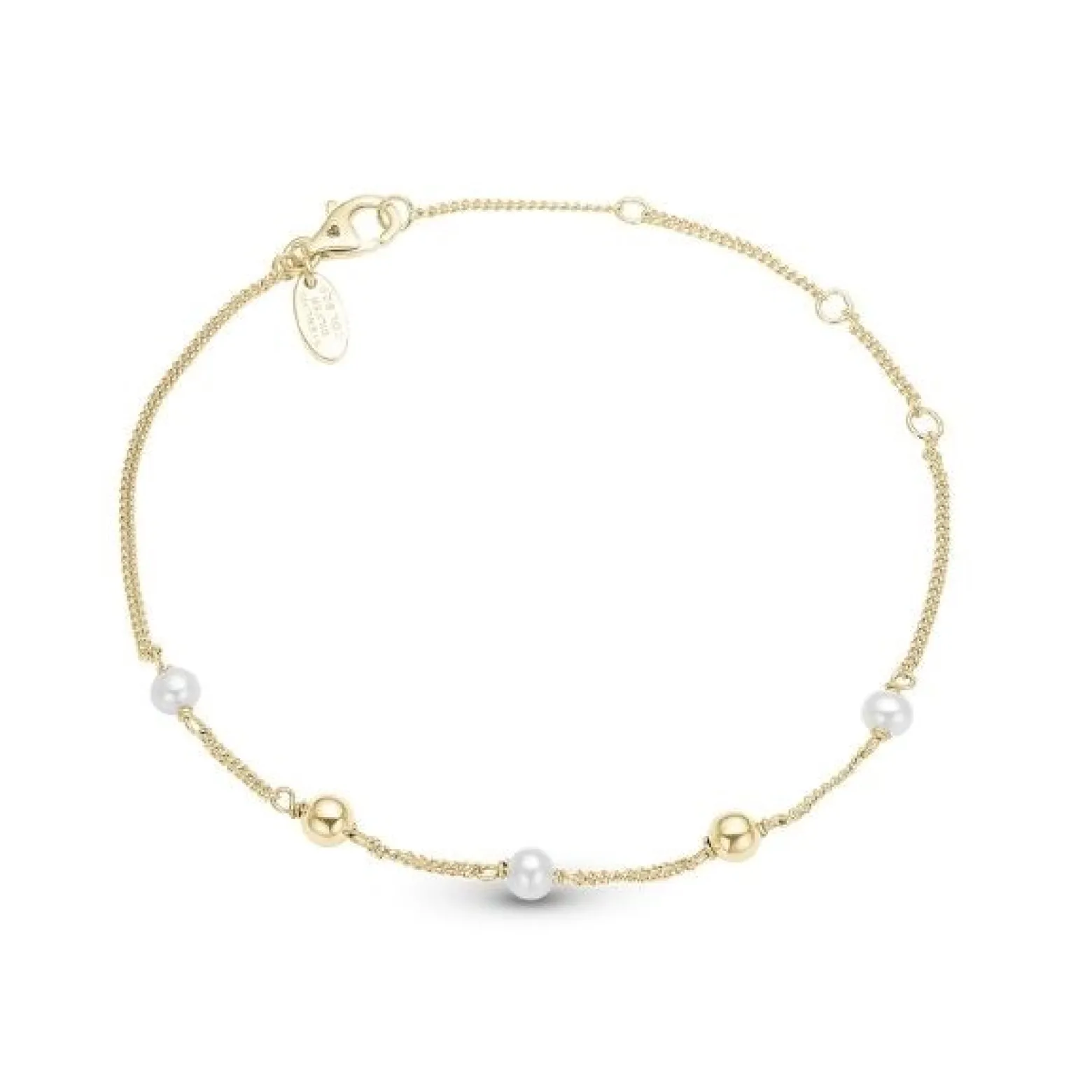 Christina Collect - FRESH WATER PEARLS Armband in vergoldetem Silbe