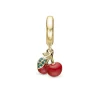Christina Collect - Happy Cherries Charme in vergoldete silber