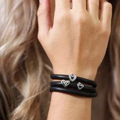 Christina Collect - HUGS Anhänger in silber für Lederarmband