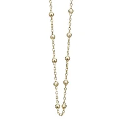 Christina Collect - Kugel vergoldete Halskette 40+15 cm