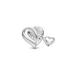 Christina Collect - LEAF OF LOVE Charm in silber für Lederarmband