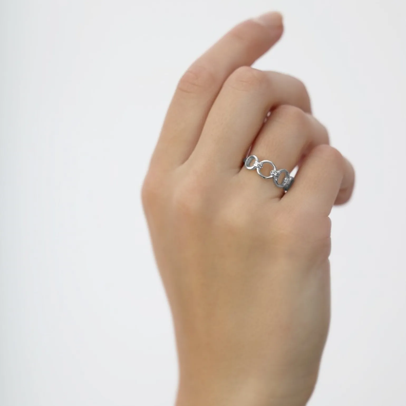 Christina Collect - LINKS ring aus silber