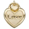 Christina Collect - LOVE LOCK vergoldeter Anhänger für Silberarmband