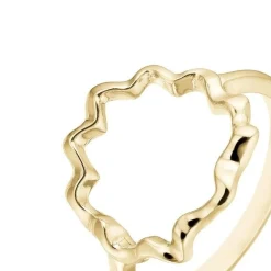 Christina Collect - OCEAN WAVES ring aus vergoldet silber
