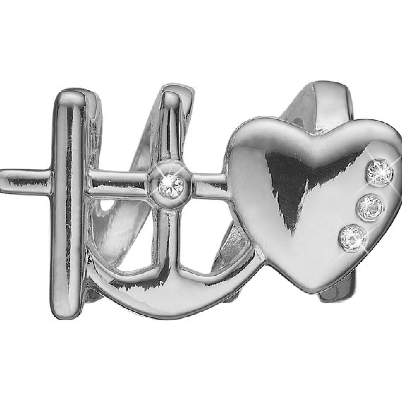 Christina Collect - Silberanhänger FAITH, HOPE & LOVE