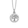 Christina Collect - Topas Baum des Lebens Silber Halskette