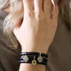 Christina Collect - TREE OF LIFE Anhänger in vergoldet für Lederarmbänder