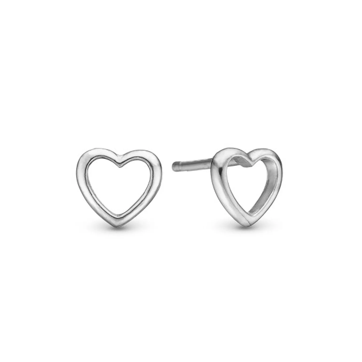 Christina Collect - True Hearts-Ohrringe in silber