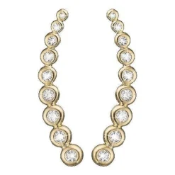 Christina Collect - Vergoldete Krabbler - Topas Snow Ball*