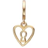 Christina Collect - Vergoldeter Anhänger - Schlüsselloch Love**