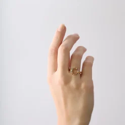 Christina Collect - WORLD GOALS Ring aus vergoldetem Silber