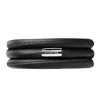 Christina Collect Lederarmband - Schwarz